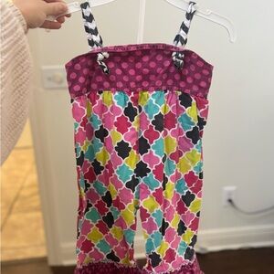 Natalie Grant Girls' Polka Dot Romper 2T